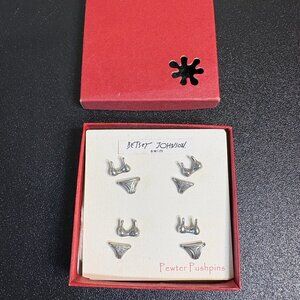 Jim Clift Pewter Bikini Pushpins by Betsey Johnson NIB